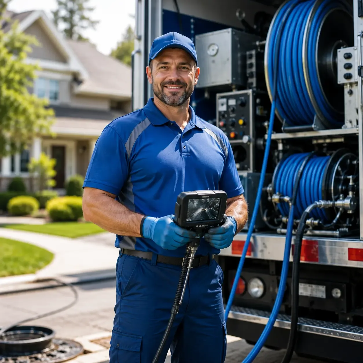 Local outdoor drain cleaning specialists in Harvey, IA